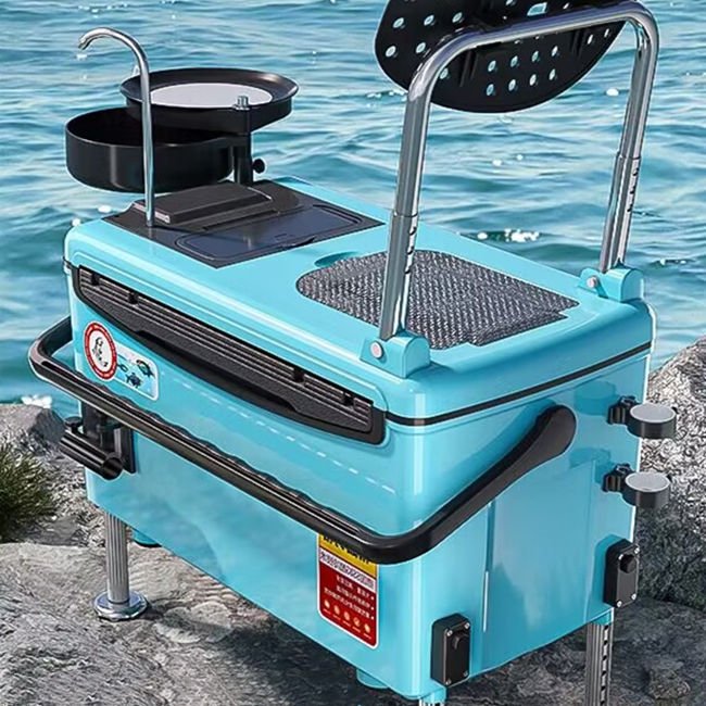 Hampton's 4-foot-down super light fishing tank multi-purpose fishing tank full of 2023 new fishing gear